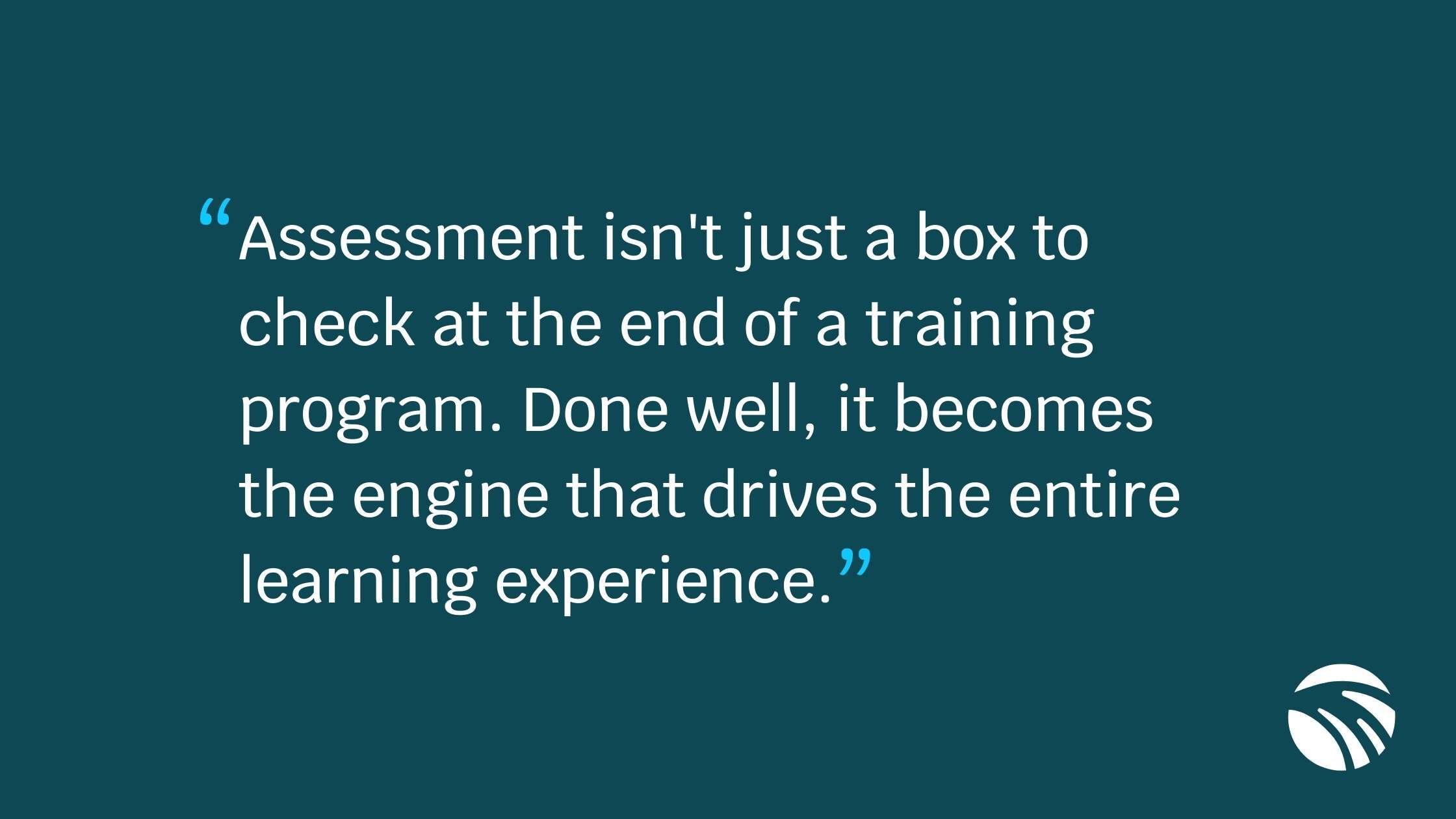 Assessment in Pro Dev