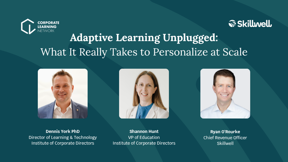 CLN webinar - Adaptive Learning Unplugged - Aug 18, 2026