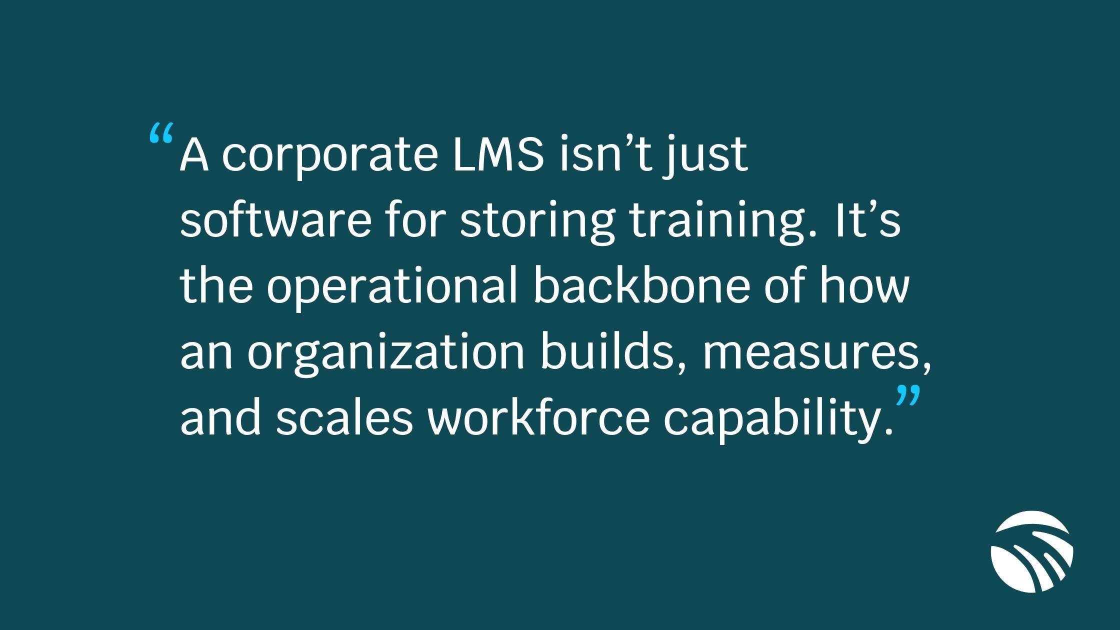 Corporate Learning Management Systems