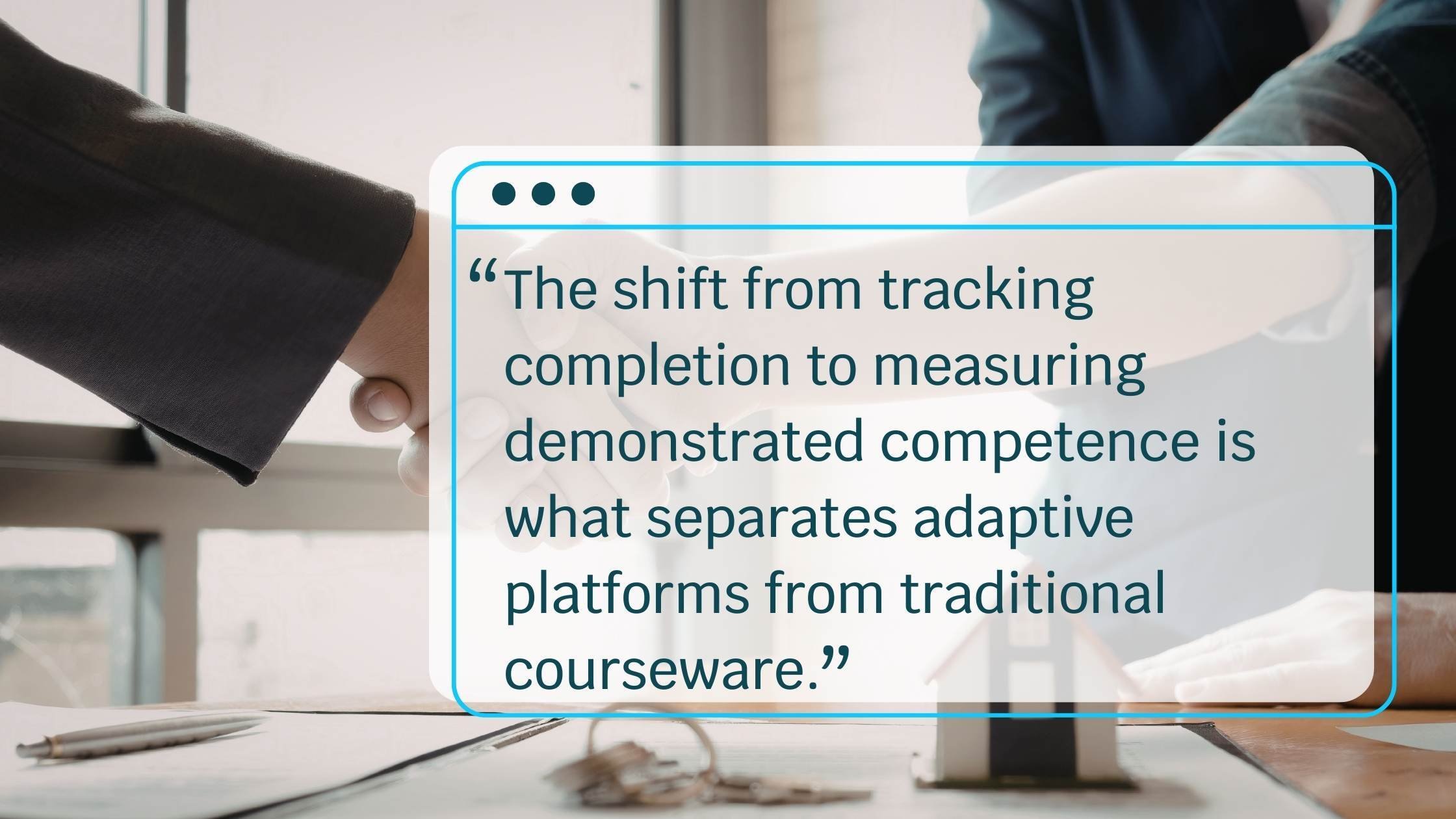 How do adaptive learning platforms measure learner progress and success?