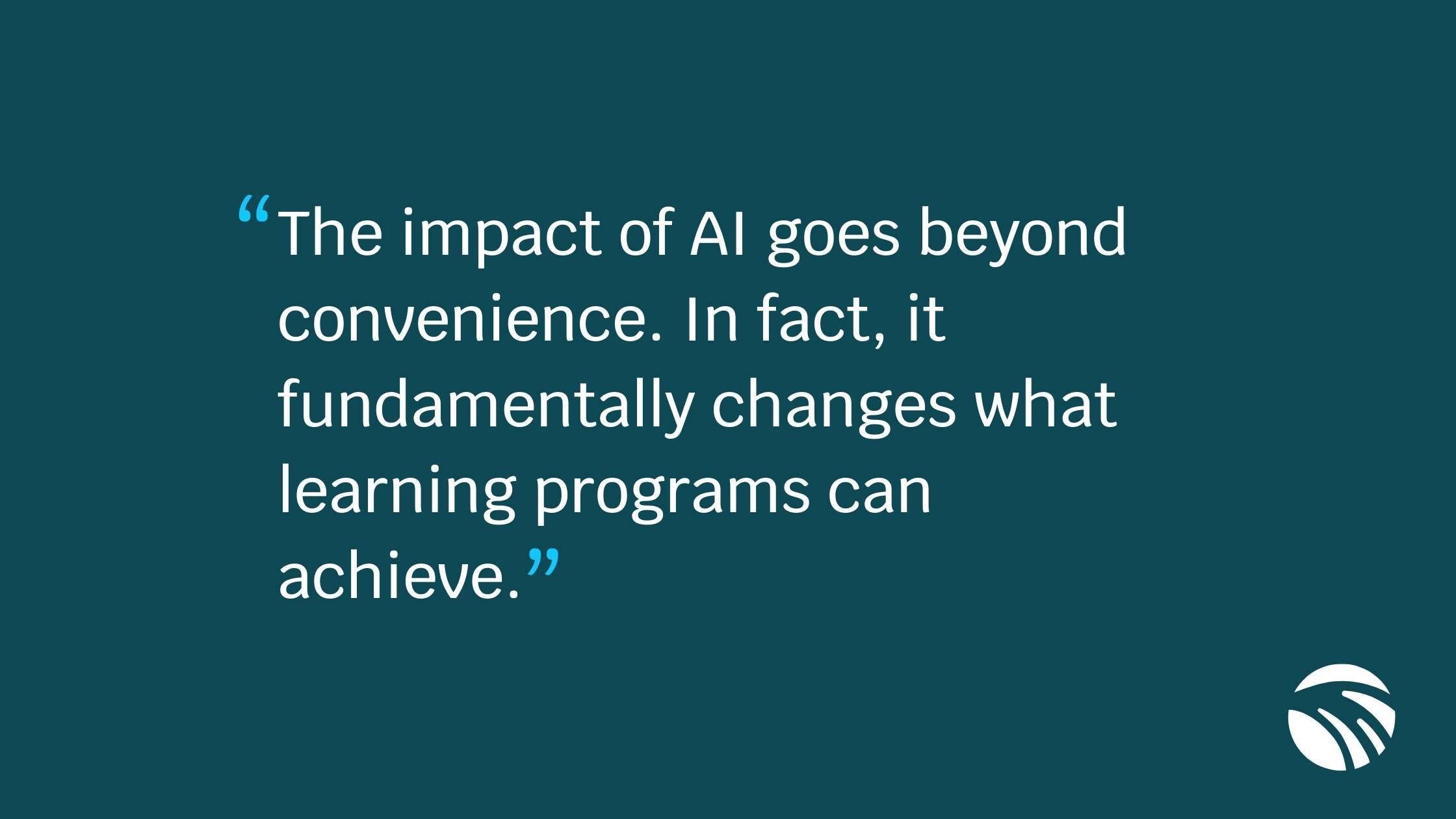 How does AI affect personalized learning