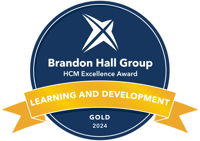 L&D_Gold Brandon Hall Award Badge