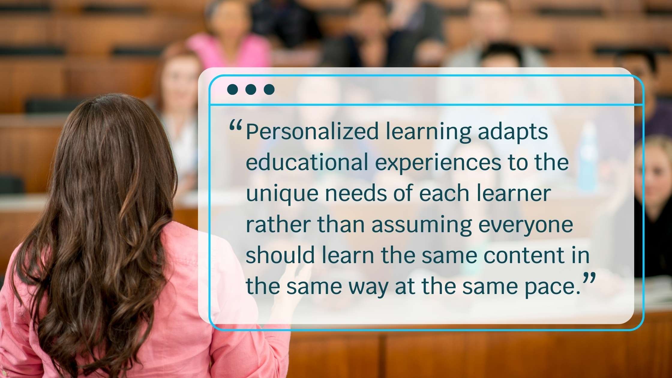 What Is an Example of Personalized Learning in the Classroom