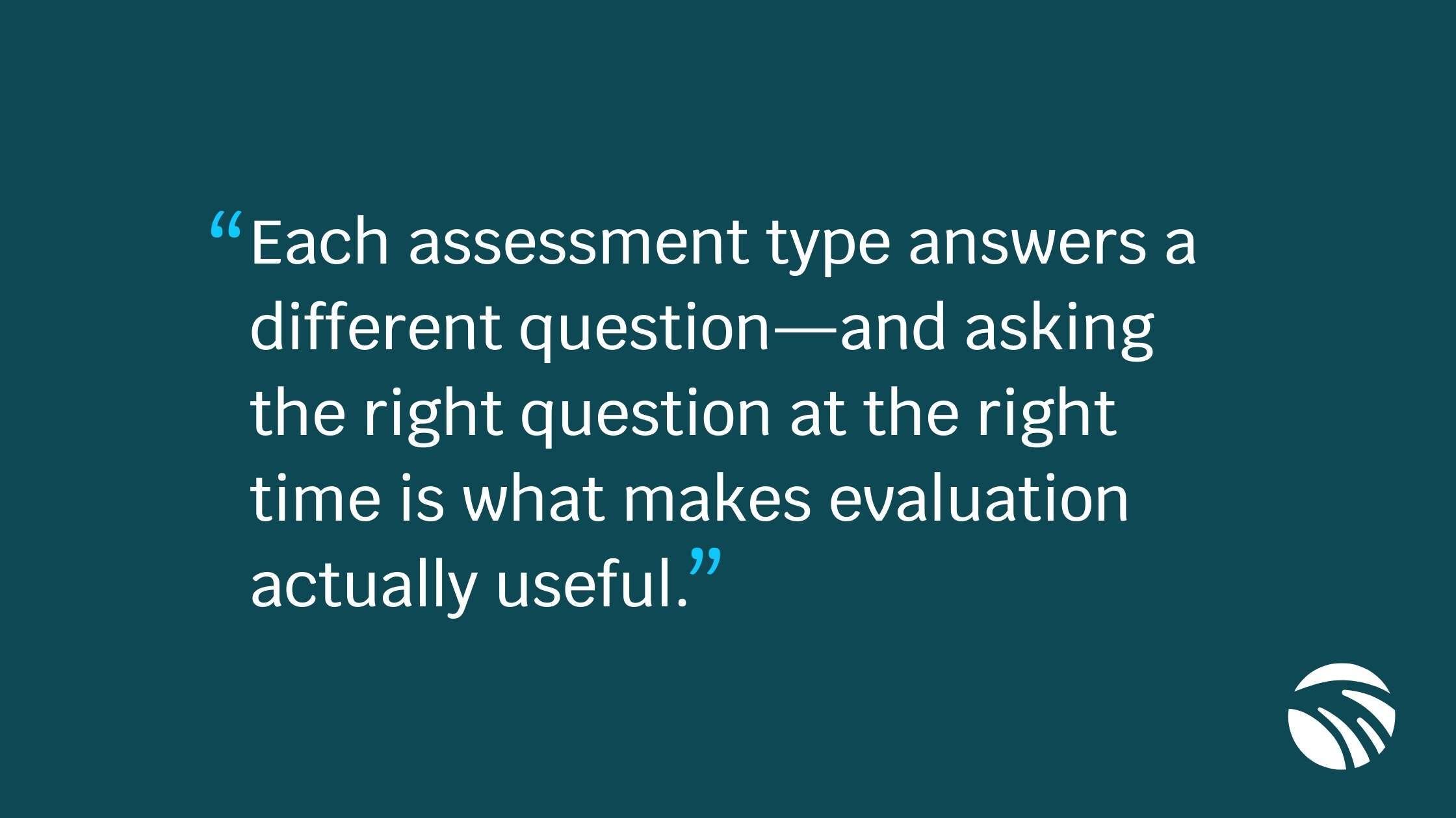 What are the three models of assessment