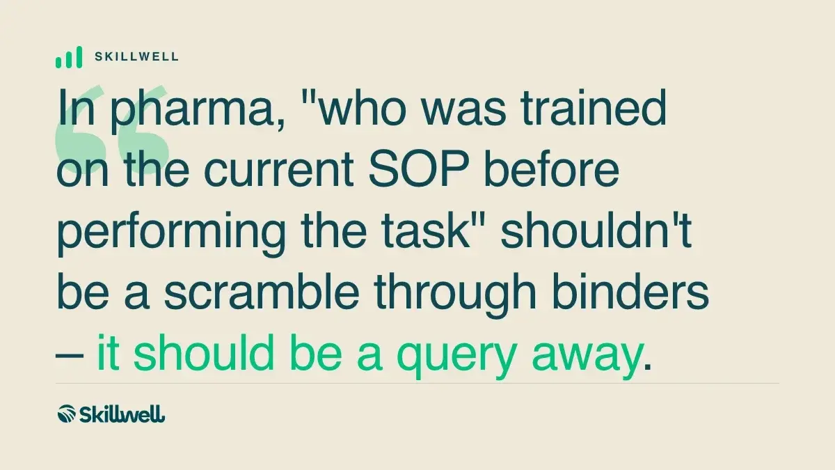 In pharma,